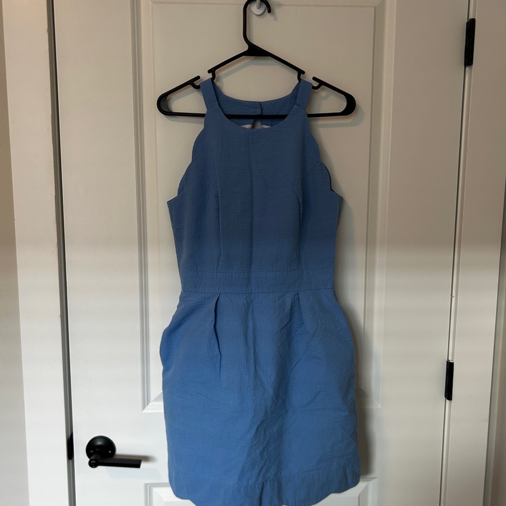 Lauren James Sky Blue Mini Dress